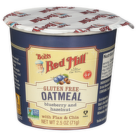 Bob's Red Mill Gluten Free Blueberry & Hazelnut Oatmeal Cup, 2.36 Ounce