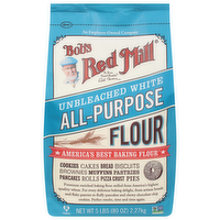 Bob's Red Mill Unbleached White All-Purpose Four, 5 Pound