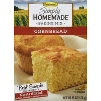 Fleischmann's Simply Homemade Cornbread Mix, 15 Ounce