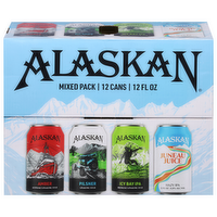 Alaskan Brewing Co. Mixed Can Beer Variety Pack, 12 Each