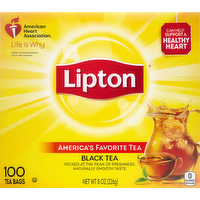 Lipton Black Tea Bags, 100 Each