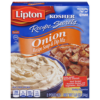 Lipton Kosher Recipe Secrets Onion Soup & Dip Mix, 1.9 Ounce