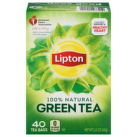 Lipton Green Tea Bags, 40 Each