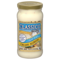 Classico Light Creamy Alfredo Pasta Sauce, 15 Ounce