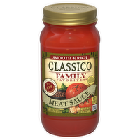 Classico Family Favorites Meat Pasta Sauce, 24 Ounce