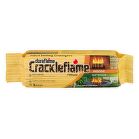 Duraflame Crackleflame 4.5lb Firelog Indoor Outdoor Use, 4.5 Pound