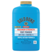 Gold Bond Maximum Strength Foot Powder, 4 Ounce