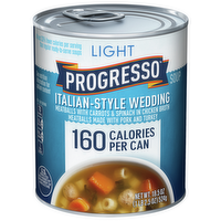 Progresso Light Italian-Style Wedding Soup with Meatballs, 18.5 Ounce