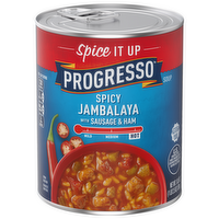 Progresso Spice It Up Spicy Jambalaya with Sausage & Ham Soup, 18.5 Ounce