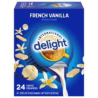 International Delight French Vanilla Coffee Creamer Singles, 24 Each