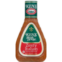 Ken's Steak House Zesty Italian Dressing, 16 Ounce