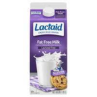 Lactaid 100% Lactose Free Fat Free Milk, 64 Ounce