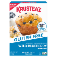 Krusteaz Gluten Free Blueberry Muffin Mix, 15.7 Ounce