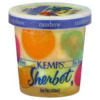 Kemps Rainbow Sherbet, 1 Pint