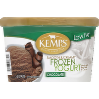 Kemps Low Fat Chocolate Frozen Yogurt, 1.5 Quart