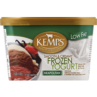 Kemps Low Fat Neapolitan Frozen Yogurt, 1.5 Quart