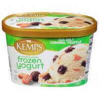 Kemps Sea Salt Caramel Truffle Frozen Yogurt, 1.5 Quart