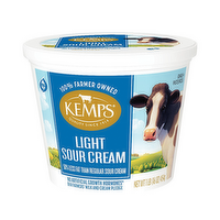 Kemps Light Sour Cream, 16 Ounce