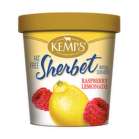 Kemps Raspberry Lemonade Sherbet, 1 Pint