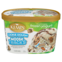 Kemps Chocolate Chip Cookie Dough Frozen Yogurt, 1.5 Quart