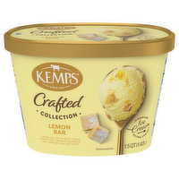 Kemps Crafted Collection Lemon Bar Ice Cream, 48 Ounce