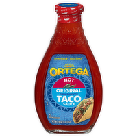 Ortega Hot Original Taco Sauce, 16 Ounce