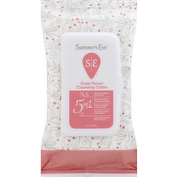 Summer's Eve Sheer Floral Cleansing Cloths, 32 Each