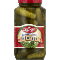 Gedney Kosher Dill Babies Pickles, 32 Ounce