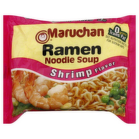 Maruchan Shrimp Flavor Ramen Noodle Soup, 3 Ounce