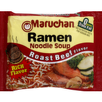 Maruchan Roast Beef Flavor Ramen Noodle Instant Lunch, 3 Ounce
