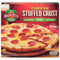 Brew Pub Cheese Stuffed Crust Pepperoni Pizza, 12 Inch