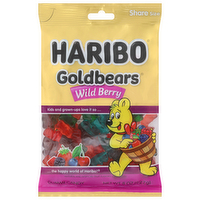 Haribo Goldbears Wild Berry Gummi Candy Share Size, 8 Ounce
