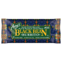 Amy's Vegan Black Bean Vegetable Burrito, 6 Ounce