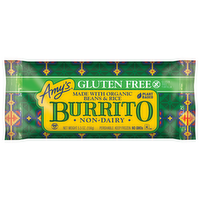 Amy's Gluten Free Non-Dairy Bean & Rice Burrito, 5.5 Ounce