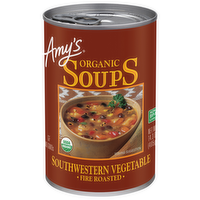 Amy's Organic Fire Roasted Southwestern Vegetable Soup, 14.1 Ounce