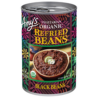 Amy's Organic Refried Black Beans, 15 Ounce