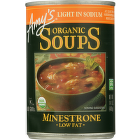 Amy's Organic Light in Sodium Minestrone Soup, 14.5 Ounce