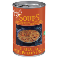 Amy's Thai Curry Sweet Potato Lentil Soup, 14.1 Ounce