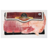 Boar's Head Naturally Smoked Imported Traditional Bacon, 16 Ounce