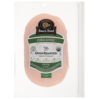 Boar's Head Organic Roasted Turkey Breast Slices, 6 Ounce