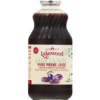 Lakewood Organic Pure Prune Juice, 32 Ounce