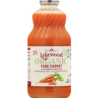 Lakewood Organic Pure Carrot Juice, 32 Ounce