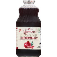 Lakewood Organic Pure Pomegranate Juice, 32 Ounce