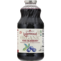 Lakewood Organic Pure Blueberry Juice, 32 Ounce