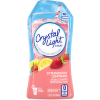 Crystal Light Liquid Strawberry Lemonade Drink Mix, 1.62 Ounce