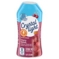 Crystal Light Liquid with Caffeine Cherry Splash Drink Mix, 1.62 Ounce