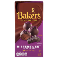 Baker's Bittersweet Chocolate Baking Bar, 4 Ounce