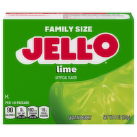 Jell-O Lime Gelatin Dessert Mix, 6 Ounce