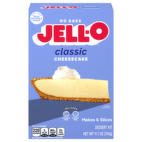Jell-O No Bake Classic Cheesecake Dessert Kit, 11.1 Ounce