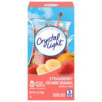 Crystal Light Strawberry Orange Banana Drink Mix, 6 Each